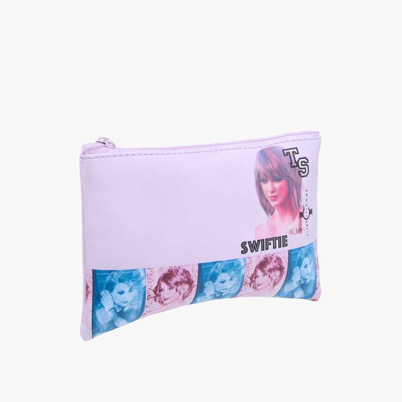 LIFESTYLE طقم حقائب تجميلية وردية من تايلور سويفت مكون من 3 قطع للفتيات - Image 4